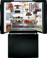 GE Profile™ Energy Star® 20.8 Cu. Ft. French Door Refrigerator with Icemaker, PFCF1NFXBB