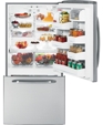 GE® 22.9 Cu. Ft. Bottom-Freezer Drawer Refrigerator, GDSL3KCXLS