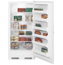 GE® 20.6 Cu. Ft. Manual Defrost Upright Freezer, FUM21DRRWH