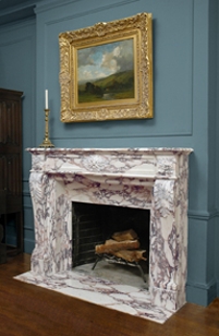Calacatta Fireplace