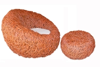 Spaghetti set (Red, Natural Liana, Rattan)