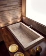 Glove stone bathtub