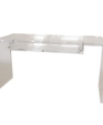 The Lucite Acrylic 'M' Desk