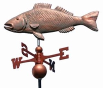 Brewster Fish Cottage Style Vinyl Weathervane