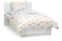 Fish and Pebbles Organic Twin Duvet Set by Argington