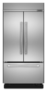 42" Pro-Style® Built-In French Door Bottom Mount Refrigerator,JF42PPFXDB