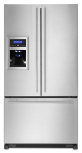 Full-Depth French Door Refrigerator with External Dispenser,JFI2589AES