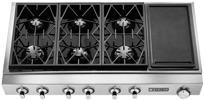 48" Gas Cooktop,JGCP648ADP