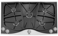 36" Gas Cooktop,JGC9536BDS
