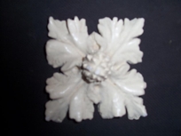 Custom plaster corner rosette