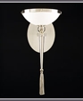 Bonaparte Sconce with Rim and Tassel