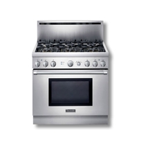 36" Pro Harmony All-Gas Range with 6 Star Burners (2 w/ ExtraLow) PRG366EH