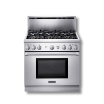 36" Pro Harmony All-Gas LP Range with 6 Star Burners (2 w/ ExtraLow) PRL366EH