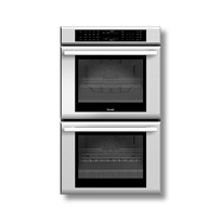 30" Masterpiece Series Stainless Steel Double Oven with True Convection in Both Ovens MED302ES