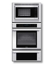 30" Masterpiece Series Stainless Steel Combination Oven with a Convection Microwave, True Convection Oven, Warming Drawer and Professional Handle MEMCW301EP
