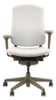 aeron chair in white gold by herman miller