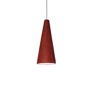 Fossil Mini Pendant Red Rock, item # LVMP04-RR