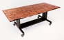 Copper Patterned Dining Table