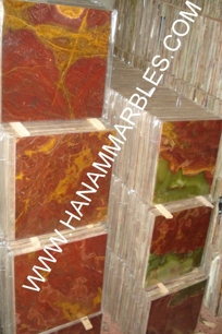 MULTI RED ONYX TILES MULTI RED ONYX TILES
