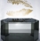 "Axle" Lucite/Acrylic Desk Table