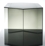 "Axle" Lucite/Acrylic Desk Table