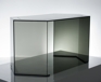 "Axle" Lucite/Acrylic Desk Table