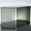 "Axle" Lucite/Acrylic Desk Table