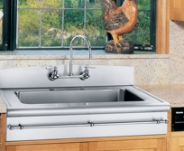 Elite Gourmet Sink | 36EGFRONTT