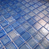 Antique Cut Glass - Sky Blue Clear