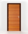 Modern interior door Zebrano Wenge