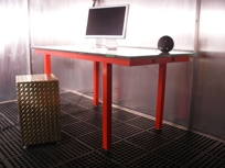 SideWired Desk: Fast & Easy, clutter free wired workstation