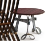 Wine Barrel Side Table