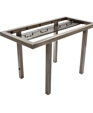 SideWired Desk: Fast & Easy, clutter free wired workstation