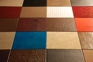Luxury Italian leather tiles