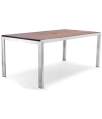 Case Study Stainless Dining Table - 6'