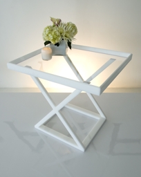 "Revolver" Lucite/Acrylic Table
