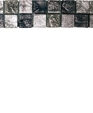 VG103 Silver Leaf / Crystal Green / Mica Mosaic Liner Bar