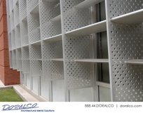 Perforated Sunshades