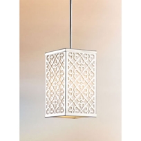 Simpatico Opus Polished Stainless Steel One-Light Fluorescent Outdoor Pendant