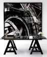 "Blacksmith" Lucite/Acrylic Desk