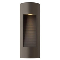 Luna Medium Flush Dark Sky ADA Outdoor Wall Light - Bronze