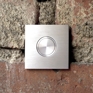 german stainless steel doorbell, international design award winner