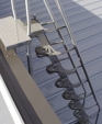 Aluminum Alternating Tread Stair