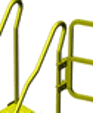 Safety Gates for Alternating Tread Stairs