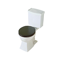 BARBARA BARRY COLORED WOOD SEAT, ROUND, WITH CHROME TRIM