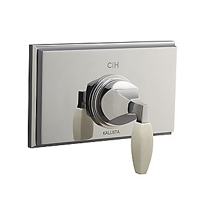 BARBARA BARRY GLAMOUR THERMOSTATIC VALVE TRIM, IVORY HANDLE