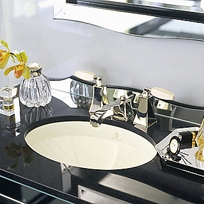 BARBARA BARRY GLAMOUR UNDERCOUNTER BASIN WITH OVERFLOW