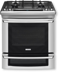 30" Dual-Fuel Built-In Range with Wave-Touch® Controls