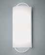 d1132 CELLO wall sconce with perforated shade and white rod ADA