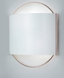 d1134 CELLO wall sconce with opal shade & white rod ADA d1134 CELLO wall sconce with opal shade & white rod ADA